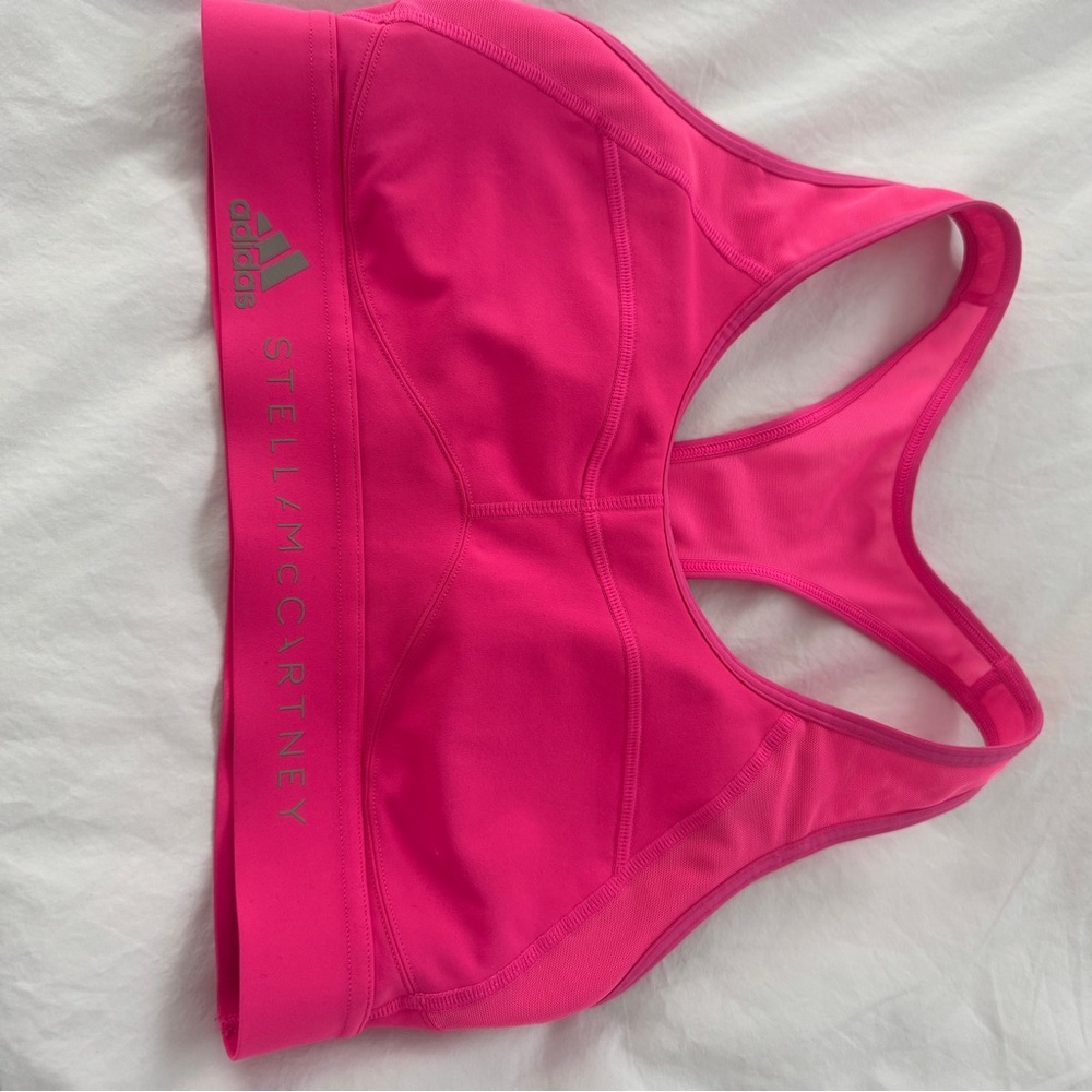 Adidas by Stella McCartney Pink Racerback Sports Bra